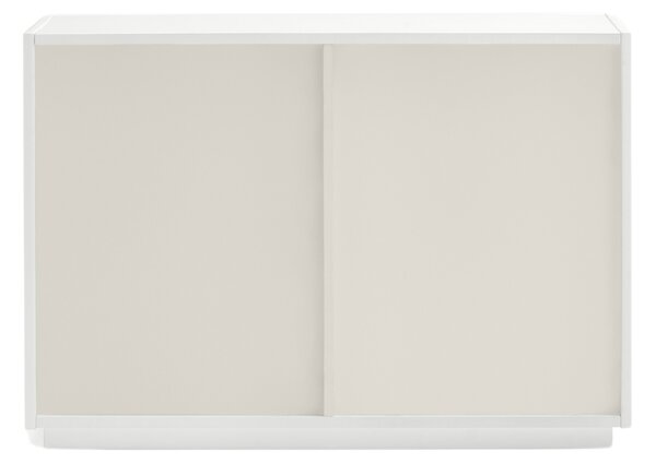 Bílá lakovaná komoda Teulat Doric 100 x 48 cm
