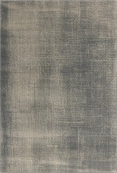 Agnella moderní vlněný koberec Isfahan Tav Popel Abstraktní šedý Rozměr: 133x180 cm