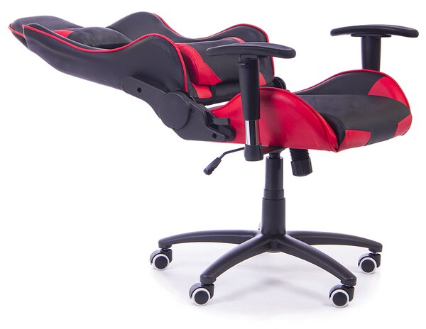 Kancelářská židle Racer, černá / červená