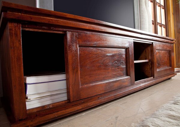 CAMBRIDGE TV stolek 160x45 cm, akácie