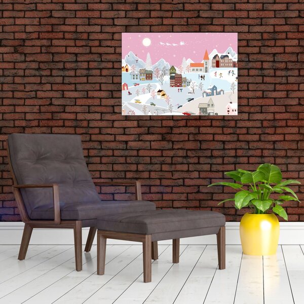 Obraz - Kouzelná zima (70x50 cm)