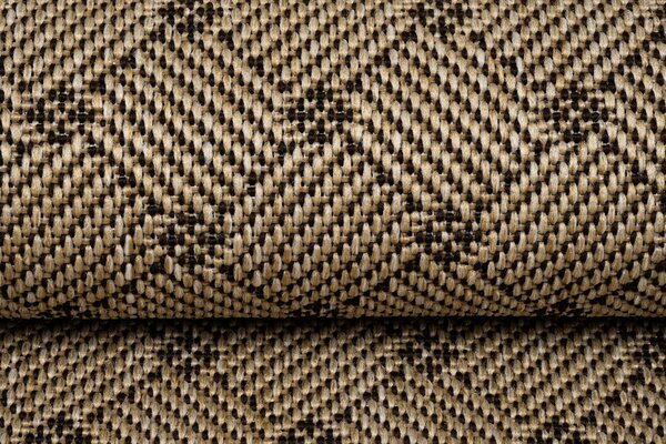 Makro Abra Běhoun venkovní Sisal CORDA 1017 1 424 béžový hnědý Šíře: 70 cm