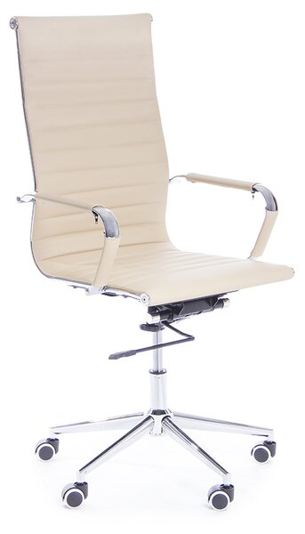 Kancelářská židle Prymus New, krémová