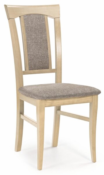 Jídelní židle Konrad, béžová / dub sonoma