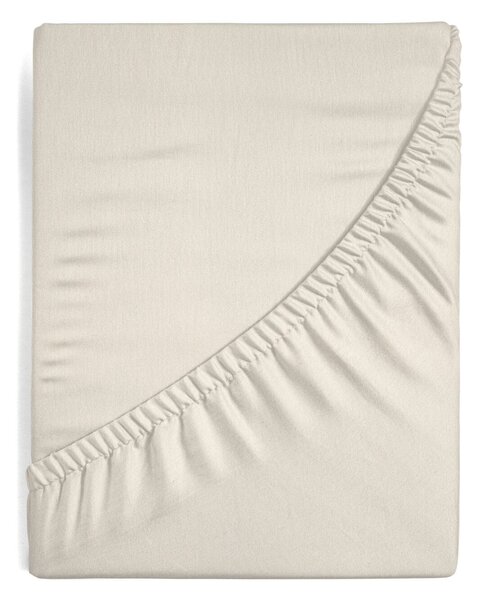 JERSEY PROSTĚRADLO 90X200 CM, VÝŠKA 25 CM BÉŽOVÉ