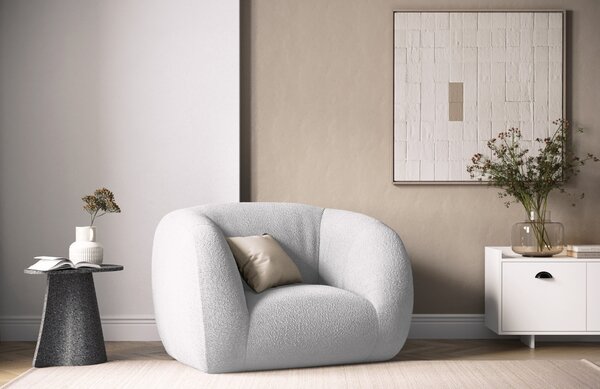 -25 % Dny MOMENTI– Cosmopolitan Design Bouclé křeslo Essen