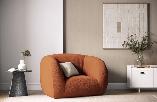 -25 % Dny MOMENTI– Cosmopolitan Design Bouclé křeslo Essen