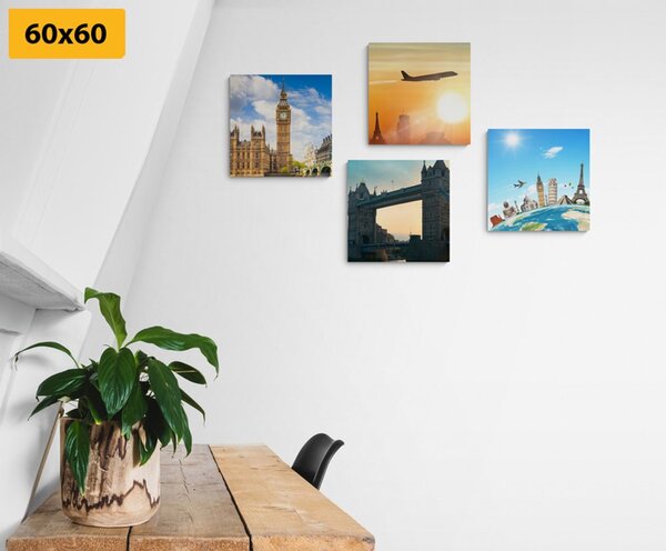 Set obrazů pro milovníka Londýna