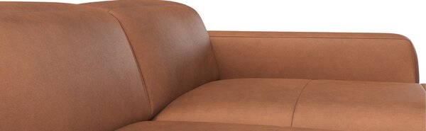 -25 % Dny MOMENTI– Flexlux Kožená rohová pohovka VOLUZZI 329 cm, pravá