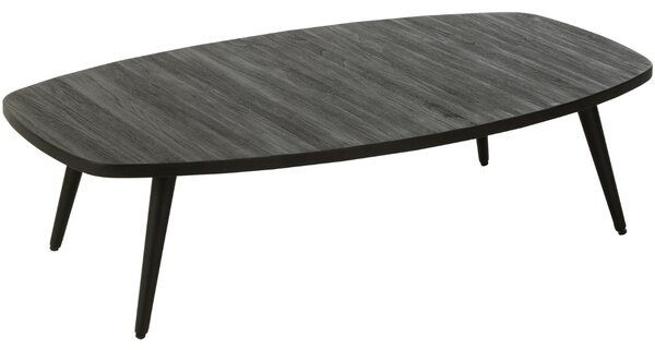 Černý dřevěný konferenční stolek J-line Takke 120 x 70 cm