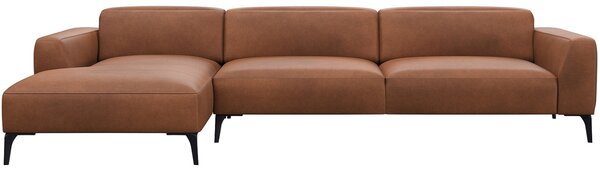 -25 % Dny MOMENTI– Flexlux Kožená rohová pohovka VOLUZZI 329 cm, levá