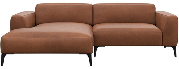 -25 % Dny MOMENTI– Flexlux Kožená rohová pohovka VOLUZZI 233 cm, levá