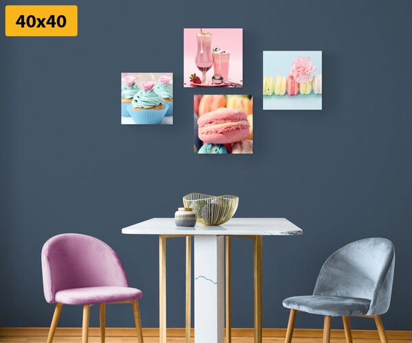 Set obrazů pro milovníky sladkého pokušení