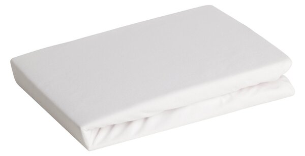 ELASTICKÉ JERSEY PROSTĚRADLO 90X200 CM, VÝŠKA 25 CM KRÉMOVÁ