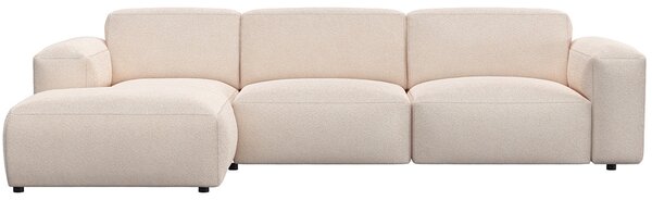-25 % Dny MOMENTI– Flexlux Rohová pohovka LUCERA 284 cm, levá