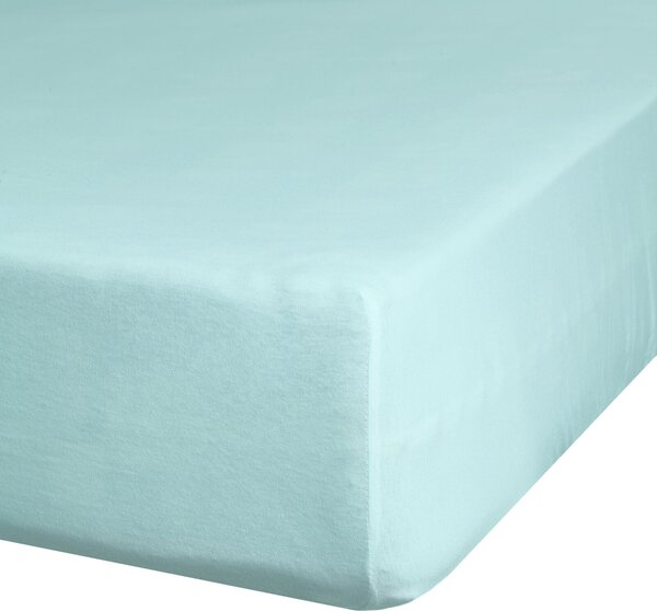 JERSEY PROSTĚRADLO 200X220 CM, VÝŠKA 30 CM MENTOLOVÉ