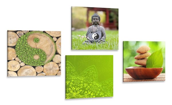 Set obrazů příjemná harmonie Feng Shui