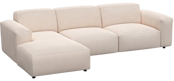 -25 % Dny MOMENTI– Flexlux Rohová pohovka LUCERA 284 cm, levá