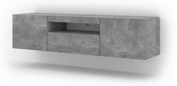 BIM Televizní stolek AURA 150 cm univerzální betonový