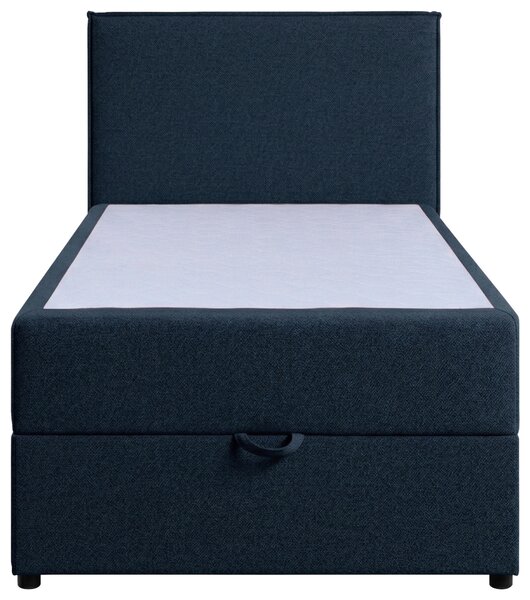AMERICKÁ POSTEL, 100/200 cm, tmavě modrá MID.YOU - Postele s úložným prostorem, Online Only