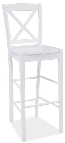 Barová židle Henze, bílá
