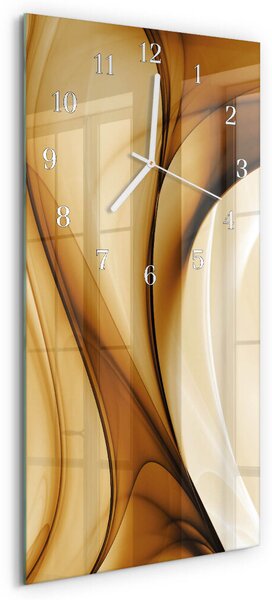 Skleněné hodiny vertikální Vzor zsppb-30x60-00079833