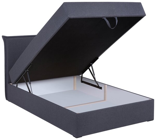 AMERICKÁ POSTEL, 120/200 cm, šedá MID.YOU - Postele s úložným prostorem, Online Only