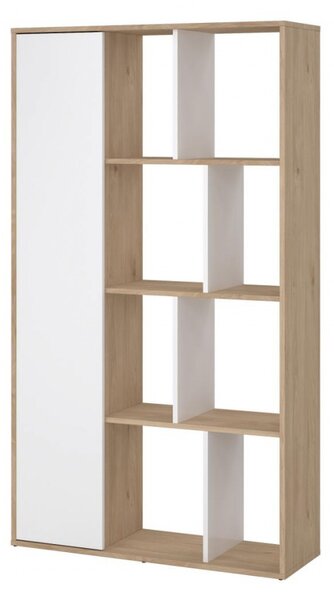 Knihovna Penta 739 jackson hickory/bílý lesk