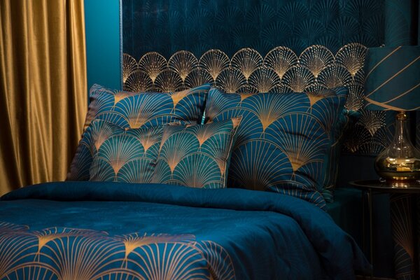 LOŽNÍ POVLEČENÍ LIMITED COLLECTION LOTOS1 160X200 CM, 2KS 70X80 CM VZOROVANÉ
