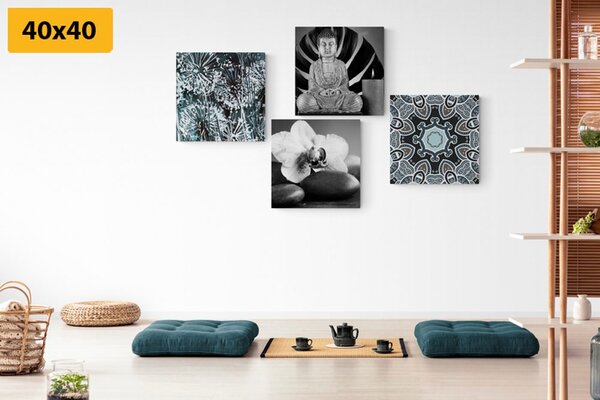 Set obrazů zajímavá kombinace Feng Shui