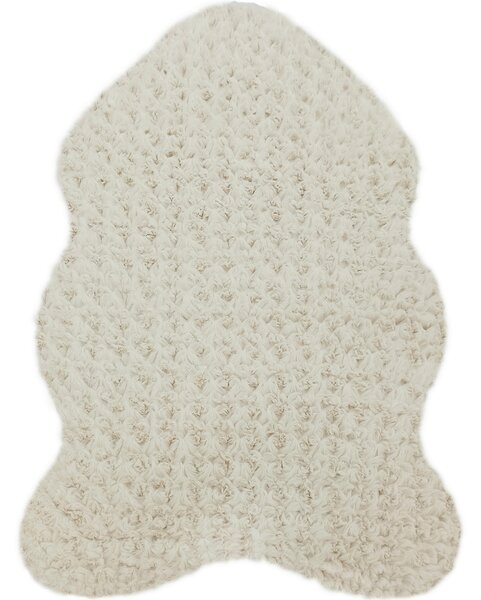 UMĚLÁ KOŽEŠINA, 60/90 cm, bílá Boxxx - Kůže