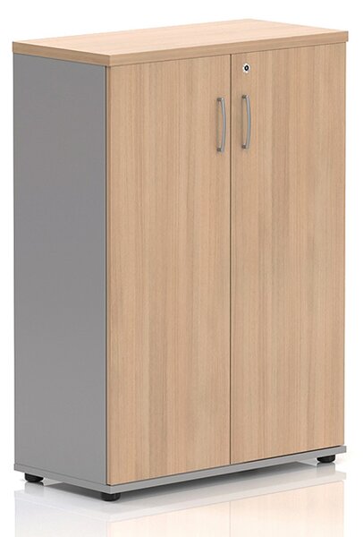 Střední skříň Visio LUX 80 x 38,5 x 113 cm, dub