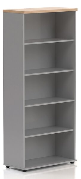 Vysoká skříň Visio LUX 80 x 38,5 x 183,5 cm, dub