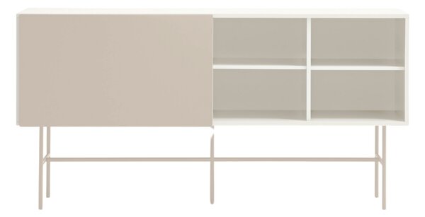 Béžová lakovaná komoda Teulat Nube 180 x 45 cm