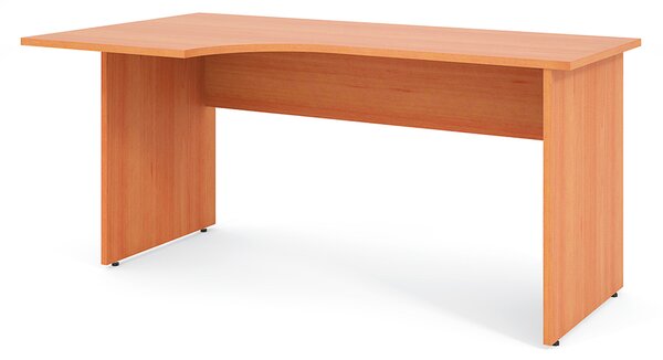 Ergonomický stůl Impress 160 x 90 cm, levý, hruška