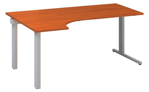 Ergonomický stůl ProOffice C 180 x 120 cm, levý, třešeň