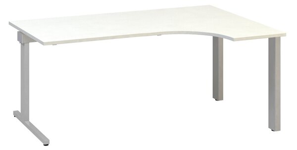 Ergonomický stůl ProOffice C 180 x 120 cm, pravý, bílá