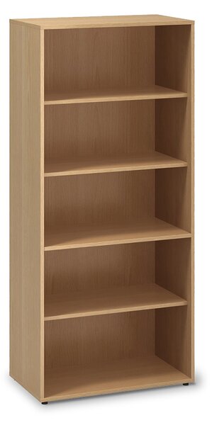Vysoká skříň ProOffice 80 x 45 x 178 cm, buk