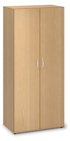 Vysoká šatní skříň ProOffice 80 x 47 x 178 cm, buk