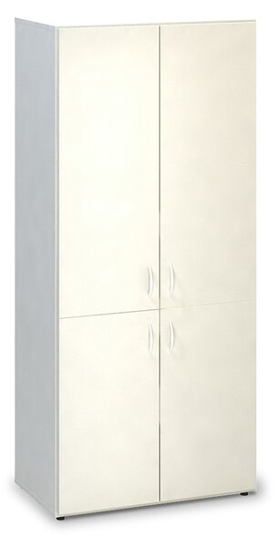 Vysoká skříň ProOffice 80 x 47 x 178 cm, bílá
