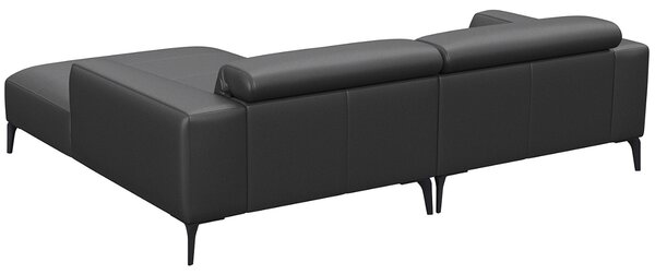 -25 % Dny MOMENTI– Flexlux Kožená rohová pohovka VOLUZZI 233 cm, pravá