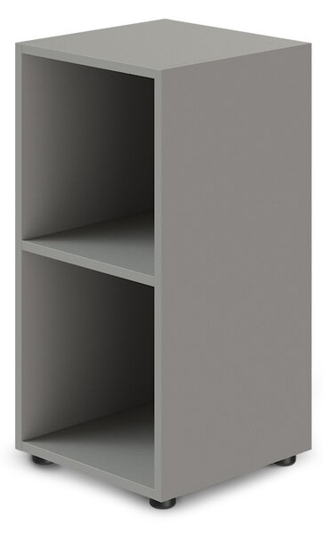 Nízká skříň TopOffice 39,9 x 40,4 x 80 cm, šedá