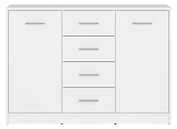 Komoda BRW Nepo Plus 6 (bílá)