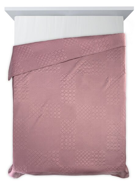 PŘEHOZ NA POSTEL D91 BONI5 170X210 CM STARORŮŽOVÁ