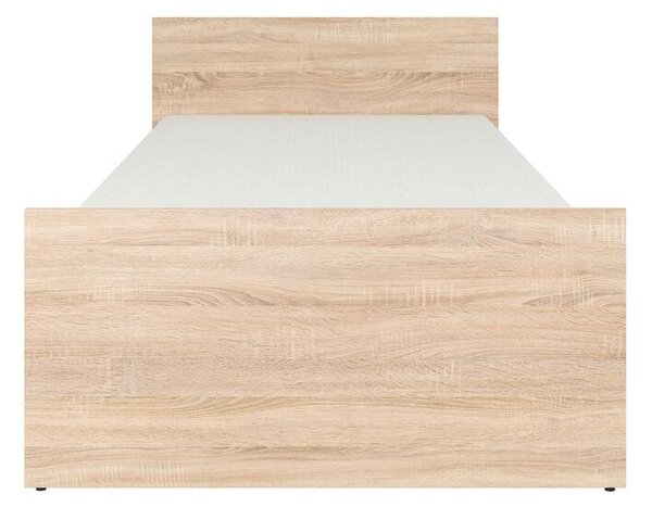 Jednolůžková postel 90 cm BRW Nepo Plus 11 (dub sonoma)