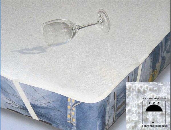 2G Lipov Nepropustný froté PVC chránič matrace - 80x200 cm
