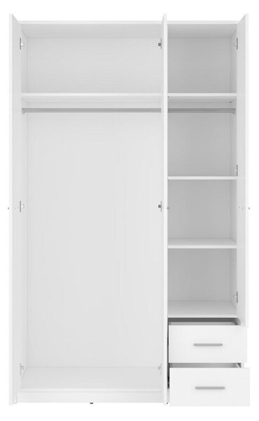Šatní skříň BRW Nepo Plus 36 (bílá)