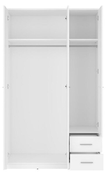 Šatní skříň BRW Nepo Plus 36 (bílá)