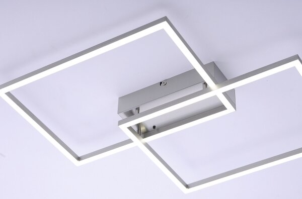 Leuchten Direkt 14018-55 - LED Stmívatelný přisazený lustr IVEN 2xLED/15W/230V