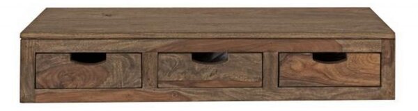 GREY WOOD Visící skříňka 20x98 cm, masivní indický palisandr